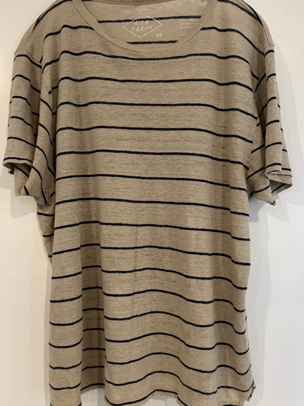 Alex Crane 100% Linen Sun Tee XS
